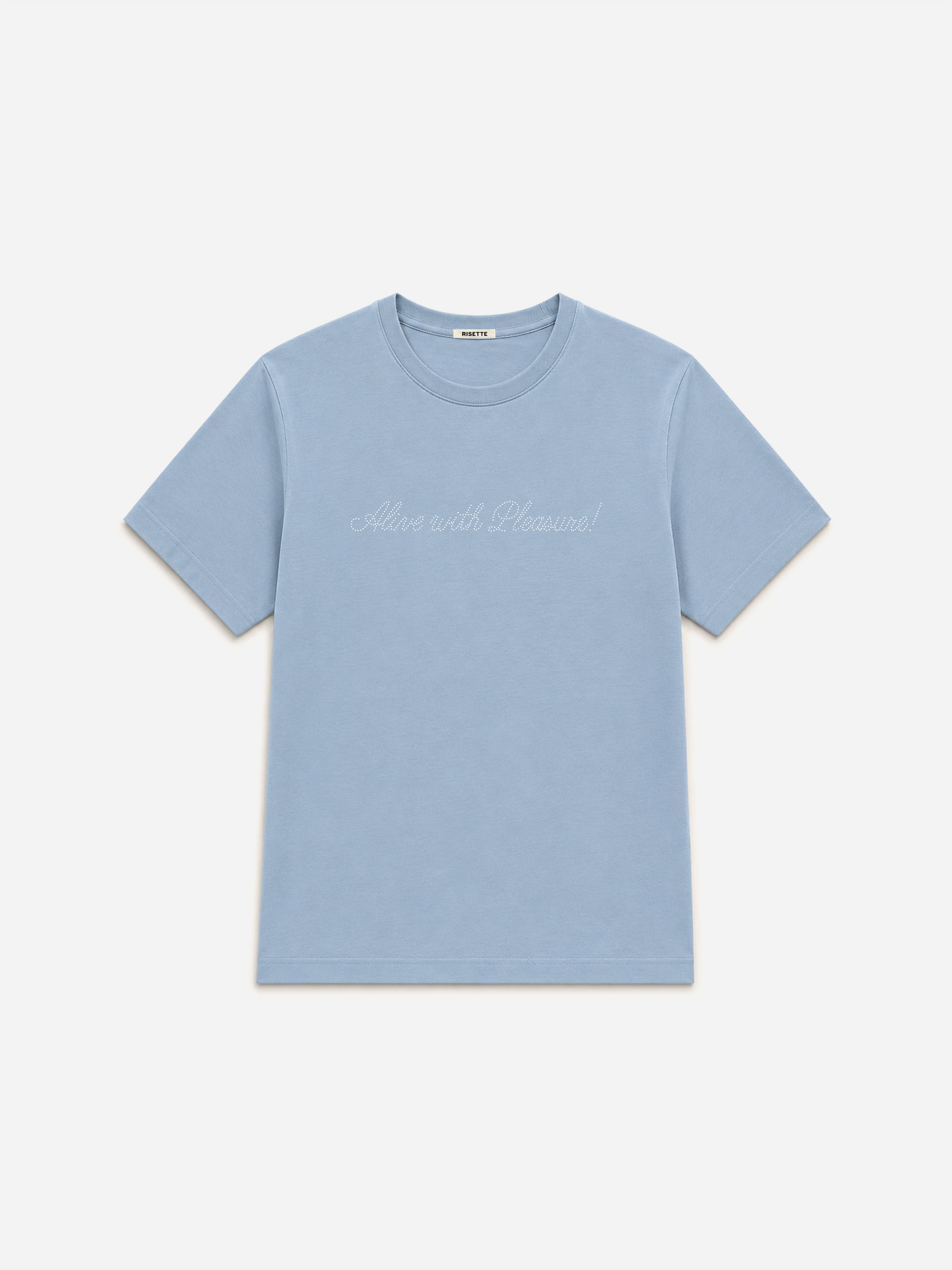 Alive with Pleasure Tee in Blue