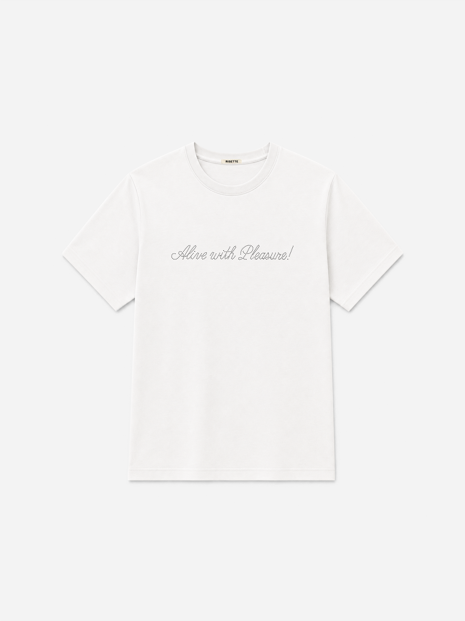 Alive with Pleasure Tee in White